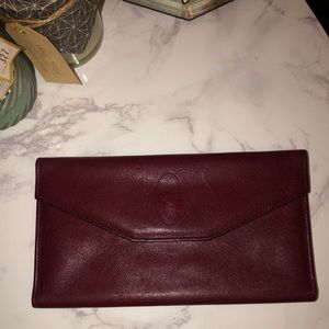 Dior Vintage Red Wallet